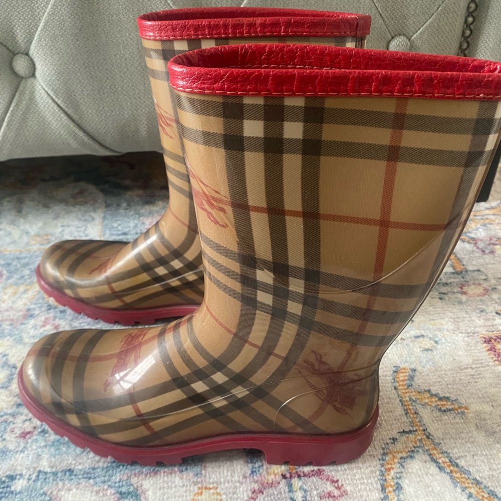 Brand New Burberry Rain Boots